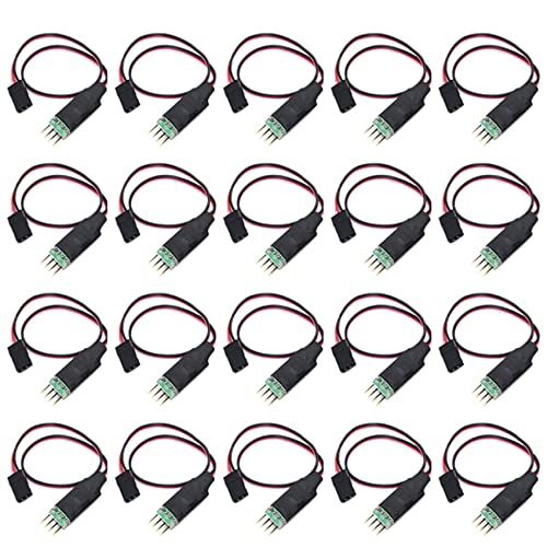 GREOHNMPAW 20X Fernbedienungsschalttafel CH3-Lichtsteuermodul für Die Plug-and-Play-Lampe des Modells RC Car Light GREOHNMPAW 20X Fernbedienungsschalttafel CH3-Lichtsteuermodul für Die Plug-and-Play-Lampe des Modells RC Car Light von GREOHNMPAW