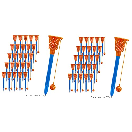 GREOHNMPAW 2X Basketballkorb Stifte, Basketball Partygeschenke - Sport Neuheit Stifte mit Basketball Wurf für Geburtstagsfeiern mit Sportmotiven GREOHNMPAW 2X Basketballkorb Stifte, Basketball Partygeschenke - Sport Neuheit Stifte mit Basketball Wurf für Geburtstagsfeiern mit Sportmotiven von GREOHNMPAW