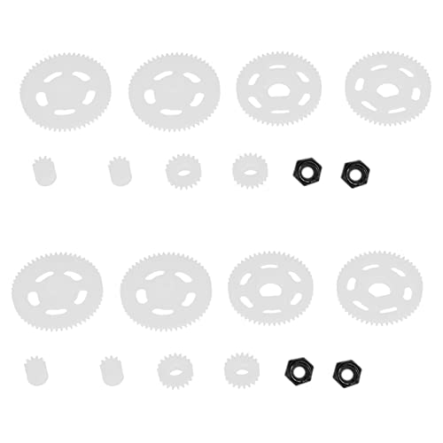 GREOHNMPAW 2X Getriebe Getriebe Motor Gear Set für Axial Scx24 C10 Jlu Deadbolt 1/24 Rc Crawler Autoteile GREOHNMPAW 2X Getriebe Getriebe Motor Gear Set für Axial Scx24 C10 Jlu Deadbolt 1/24 Rc Crawler Autoteile von GREOHNMPAW