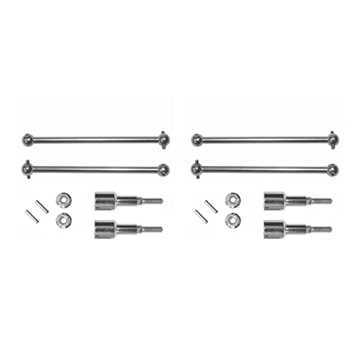 GREOHNMPAW 2X Metall Hintere Antriebswelle Dogbone für HBX 901 901A 903 903A 905 905A 1/12 RC Car Upgrades Teile Ersatzteile ZubehöR von GREOHNMPAW