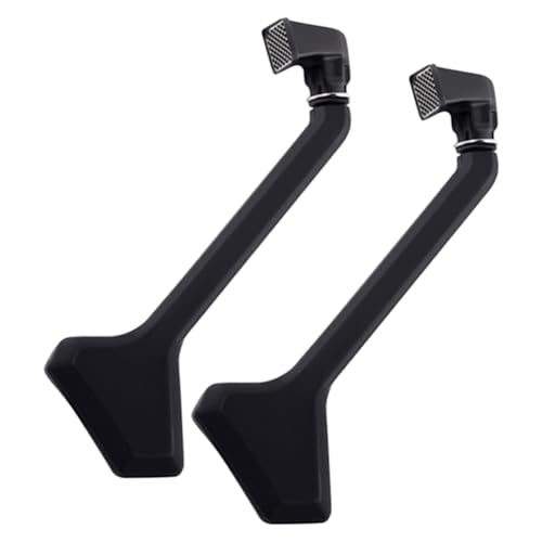 GREOHNMPAW 2X RC Auto 1:10 Skala Schwarz Gummi Schnorchel für Axial SCX10 II 90046 90047 Körper Schale Teile von GREOHNMPAW