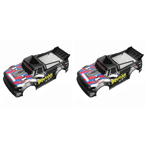 GREOHNMPAW 2X UD1601 RC Auto KöRper Schale für UD1601 UD-1601 UD 1601 1/16 RC Auto Teile ZubehöR von GREOHNMPAW
