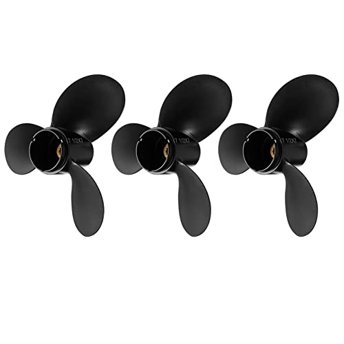 GREOHNMPAW 3 STK 7 1/2 x 7 Schiffs Motor Propeller 3-Blatt Dreh Paddel 58110-91Jn0-019 FÜR Außenbord Motor 4-6Hp von GREOHNMPAW
