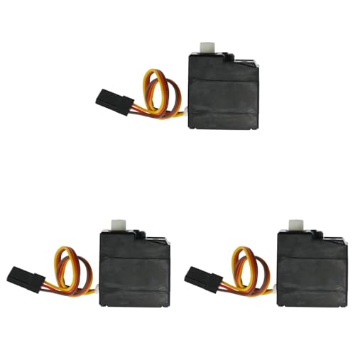 GREOHNMPAW 3X Brushless 3 Wire Servo 17G für SCY 16101 16102 16103 16201 Pro 1/16 Brushless RC Car Upgrades Teile Zubehör von GREOHNMPAW
