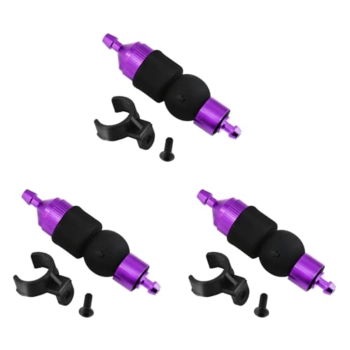 GREOHNMPAW 3X Kraftstofffilter Nitro Motorteile Kraftstofftank Ersatzteile für 1/8 1/10 RC Modellauto Redcat,Lila GREOHNMPAW 3X Kraftstofffilter Nitro Motorteile Kraftstofftank Ersatzteile für 1/8 1/10 RC Modellauto Redcat,Lila von GREOHNMPAW