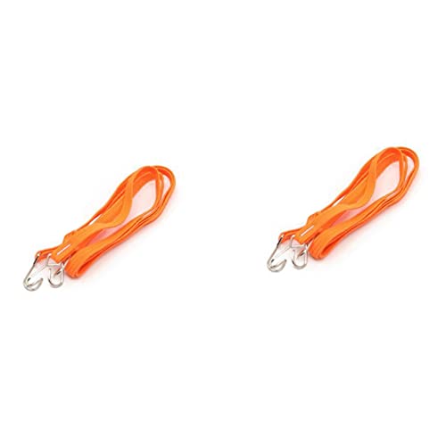 GREOHNMPAW 4 Stück Elastisches Dachgepäckträgerseil Zum Verzieren Von Riemen für 1/10 RC Crawler Car AXIAL SCX10 TRX4 D90 CC01,3 von GREOHNMPAW