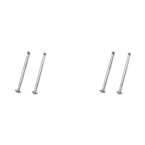 GREOHNMPAW 4 Stück Metall Antrieb Welle Dogbone Für 1/10 104009 1/12 12402-A 12401 12403 12404 12409 RC Auto Upgrade Teile von GREOHNMPAW