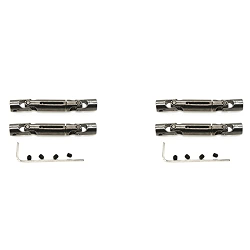 GREOHNMPAW 4 Stücke Metall Antriebs Welle CVD Für D12 C14 C24 B16 B36 B24 MN D90 MN99S MN-90 RC Auto Upgrade Teile Zubehör von GREOHNMPAW