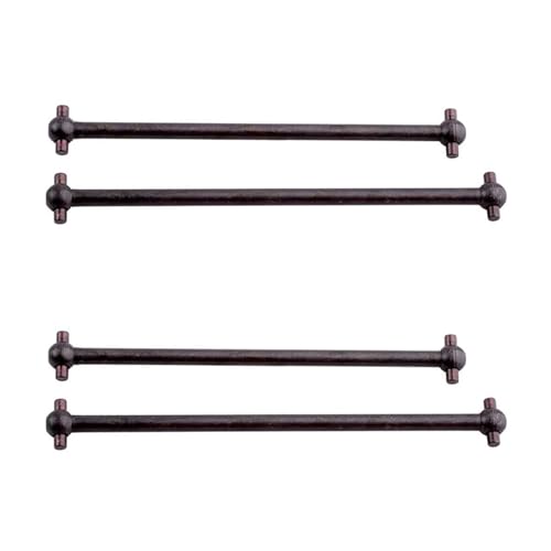 GREOHNMPAW 4X Metall-Zentralantriebswelle Dogbone 8230 für 1/8 08421 08428 9020 9203 RC-Car-Upgrade-Teile von GREOHNMPAW