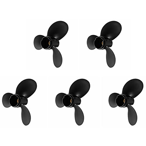 GREOHNMPAW 5Stück 7 1/2 x 7 Schiffs Motor Propeller 3-Blatt Dreh Paddel 58110-91Jn0-019 FÜR Außenbord Motor 4-6Hp von GREOHNMPAW