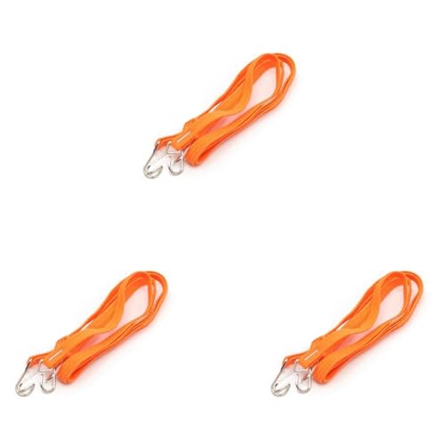 GREOHNMPAW 6 Stück Elastisches Dachgepäckträgerseil zum Verzieren Von Riemen für 1/10 RC Crawler Car AXIAL SCX10 TRX4 D90 CC01,3 von GREOHNMPAW
