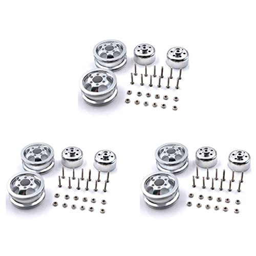 GREOHNMPAW 6X Metall Upgrade Stoßfeste Rad Naben Felge für B1 B16 B24 B36 C14 C24 1/16 RC Truck mit Schraube GREOHNMPAW 6X Metall Upgrade Stoßfeste Rad Naben Felge für B1 B16 B24 B36 C14 C24 1/16 RC Truck mit Schraube von GREOHNMPAW