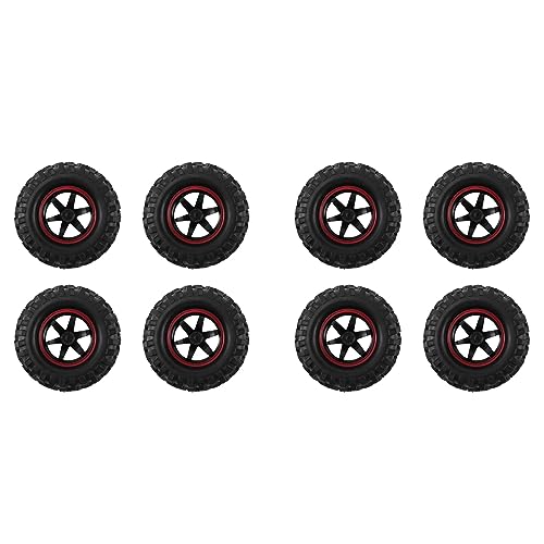 GREOHNMPAW 8 Stück 1,9 96 mm Reifen Im Maßstab 1:10 mit Felge für 1/10 SCX10 CC01 D90 CC01 RC Rock Crawler Teile von GREOHNMPAW