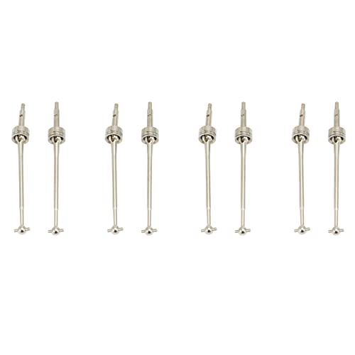 GREOHNMPAW 8 Stück 45 CVD Antrieb Welle Aus Gehärtetem Stahl für 144001 124019 LC Rennen 1/14 RC Driften Auto Upgrade Teile, B. GREOHNMPAW 8 Stück 45 CVD Antrieb Welle Aus Gehärtetem Stahl für 144001 124019 LC Rennen 1/14 RC Driften Auto Upgrade Teile, B. von GREOHNMPAW