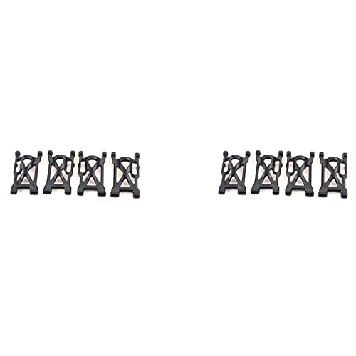 GREOHNMPAW 8 Stücke Vorne Schwenk Arm Aufhängungs Arm Satz 0004 für 12428 12427 1/12 RC Auto Teile Zubehör von GREOHNMPAW