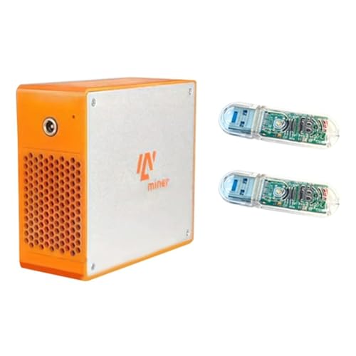 GREOHNMPAW BTC Solo Lottery Miner LV07 11MH/S 12W 0 Noise (mit Netzteil) BTC Solo Miner 11MH/S Hashrate EU-Stecker von GREOHNMPAW