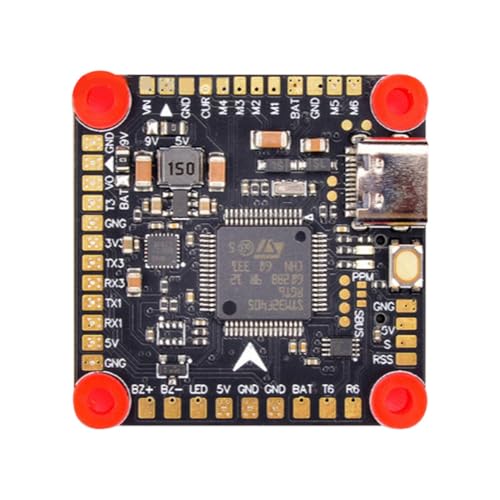 GREOHNMPAW F405 V3 Flugregler PMU6500 Gyro-Unterstützung SBUS CRSFIBUS PPM 30,5 X 30,5 mm für RC FPV Drone Quadcopter Teile von GREOHNMPAW