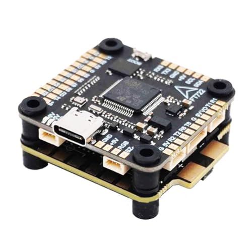 GREOHNMPAW F722 FC&ESC Stack F722X8 Pro Flugregler BLHELI-S 80A 4in1 ESC 30,5X30,5mm 3-8S für RC FPV Racer Drone von GREOHNMPAW