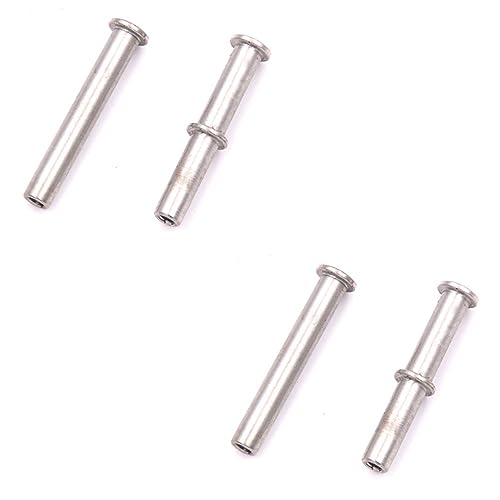 GREOHNMPAW Für 144001 124019 RC Auto Upgrade Teile Zubehör 4 Stück Lenken Säule von GREOHNMPAW