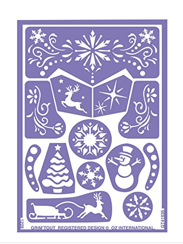GRIM'TOUT - Schablone, Farbe Violett, GT41936 GRIM'TOUT - Schablone, Farbe Violett, GT41936 von GRIM'TOUT