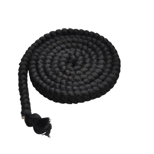 Wollkrepp 1 m, schwarz von GRIMAS