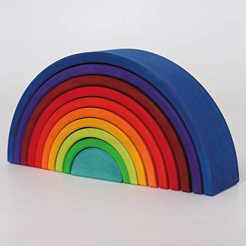 GRIMMS Regenbogen Zahlenland, 10-teilig von GRIMMS