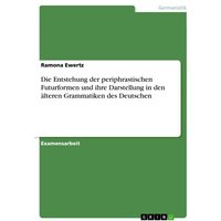Die Entstehung der periphrastischen Futurformen und ihre Darstellung in den älteren Grammatiken des Deutschen von GRIN