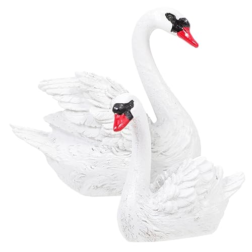 GRIRIW 1 Paar Ornamente Schwanenmodell Ornament Riesenente Plüsch Der Schwarze Schwan Abschreckungsmittel Für Pools Gänseabschreckungsspielzeug Paar Ornament Schwanenschmuck Gänseplüsch GRIRIW 1 Paar Ornamente Schwanenmodell Ornament Riesenente Plüsch Der Schwarze Schwan Abschreckungsmittel Für Pools Gänseabschreckungsspielzeug Paar Ornament Schwanenschmuck Gänseplüsch von GRIRIW