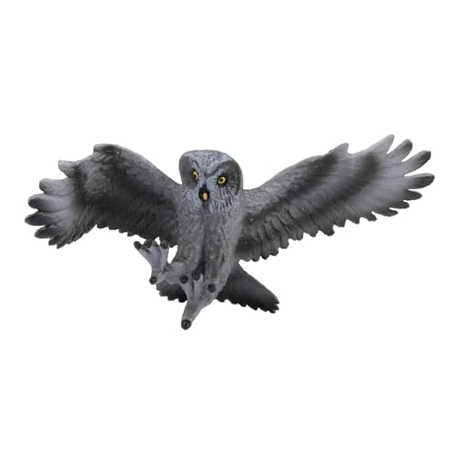 GRIRIW 1 Stück Simulation Eule simuliertes Tiermodell Simuliertes statisches kreative Spielzeugdekoration eulenförmige Verzierung Kinderspielzeug Eule Plastik Grey GRIRIW 1 Stück Simulation Eule simuliertes Tiermodell Simuliertes statisches kreative Spielzeugdekoration eulenförmige Verzierung Kinderspielzeug Eule Plastik Grey von GRIRIW