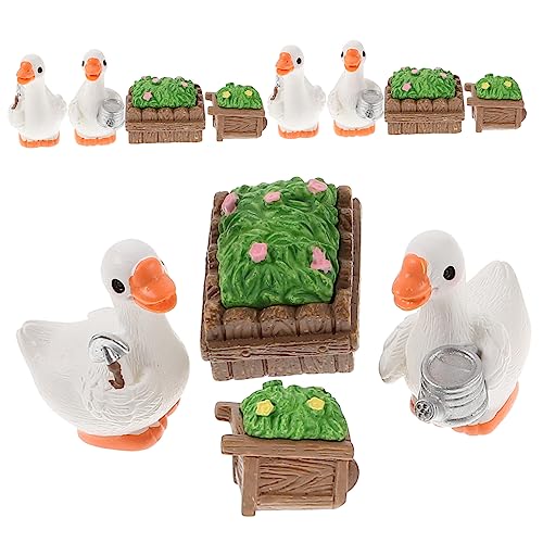 GRIRIW 12 Stück Critters Auto Topfpflanze Tierdekoration Gänsespielzeug Outdoor Badeenten Gänse Schlüsselhalter Plüsch Wasserspielzeug Mini Enten Frosch Ente Gans Fette Ente Statue Figur GRIRIW 12 Stück Critters Auto Topfpflanze Tierdekoration Gänsespielzeug Outdoor Badeenten Gänse Schlüsselhalter Plüsch Wasserspielzeug Mini Enten Frosch Ente Gans Fette Ente Statue Figur von GRIRIW