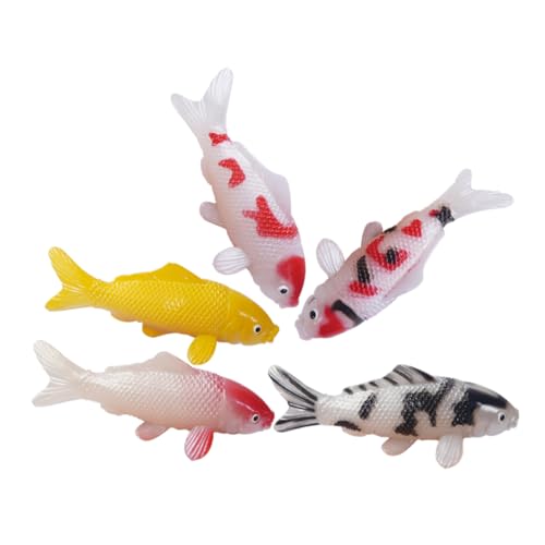 GRIRIW 5 Stück Künstliches Aquarium Aquarium Simulation Großes Aquarium Netz Schwimmender Aquariumfisch Gefälschte Schwimmfische Gefälschtes Fischmodell Simuliertes GRIRIW 5 Stück Künstliches Aquarium Aquarium Simulation Großes Aquarium Netz Schwimmender Aquariumfisch Gefälschte Schwimmfische Gefälschtes Fischmodell Simuliertes von GRIRIW
