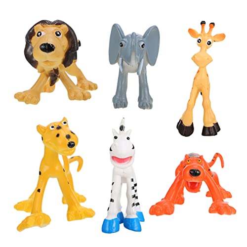GRIRIW 6 Stücke Tieridentifikationsmodell Animals Toys for pädagogisches Tiermodelle für Kinderzimmer Tiererkennungsmodell Tierfigur Modellspielzeug für Wilde Tiere Plastik GRIRIW 6 Stücke Tieridentifikationsmodell Animals Toys for pädagogisches Tiermodelle für Kinderzimmer Tiererkennungsmodell Tierfigur Modellspielzeug für Wilde Tiere Plastik von GRIRIW