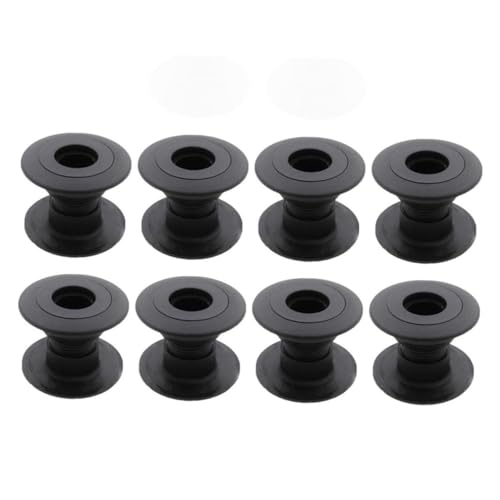 GRIRIW 8 Stück Teiliges Tischfußball Lagerbuchsen Robuste Geruchsneutrale Foosball Buchsen für Standard Tischfußballstangen für Reibungsloses Spielvergnügen GRIRIW 8 Stück Teiliges Tischfußball Lagerbuchsen Robuste Geruchsneutrale Foosball Buchsen für Standard Tischfußballstangen für Reibungsloses Spielvergnügen von GRIRIW