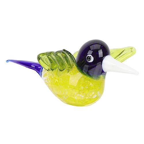 GRIRIW Feiertagsdekorationen -Ornament -Verzierungen -Foto-Requisite Desktop-Ornament Hausbedarf Kleines -Handwerk -Statue -schmuck Glas Yellow von GRIRIW