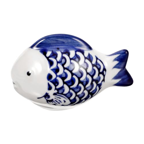 GRIRIW Keramische Fischfigur für Aquarien Stilvolle Schwimmende Dekoration aus Porzellan für Fischbecken Teetische und Blumenschalen mit Exquisiter Handwerkskunst und Lebendigen Farben von GRIRIW