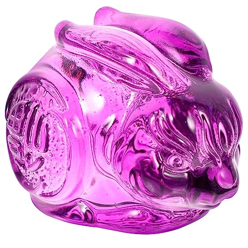 GRIRIW Kleine Kaninchen Statue Niedliches Deko-Ornament Für Schreibtisch Und Schlafzimmer Retro Design Eine Fröhliche Handgefertigte Tierfigur GRIRIW Kleine Kaninchen Statue Niedliches Deko-Ornament Für Schreibtisch Und Schlafzimmer Retro Design Eine Fröhliche Handgefertigte Tierfigur von GRIRIW