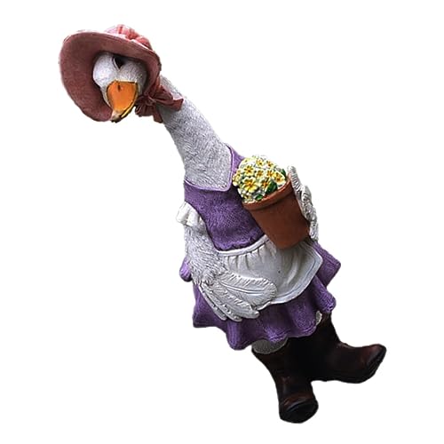 GRIRIW Kreative Entendekoration Pastoraldekor Gartenente Figur kleine Entenfigur Ornament Mini lustige gartendeko Cartoon-Körperstatuen Cartoon-Figuren Feenfiguren Hochzeitsstatue Harz GRIRIW Kreative Entendekoration Pastoraldekor Gartenente Figur kleine Entenfigur Ornament Mini lustige gartendeko Cartoon-Körperstatuen Cartoon-Figuren Feenfiguren Hochzeitsstatue Harz von GRIRIW