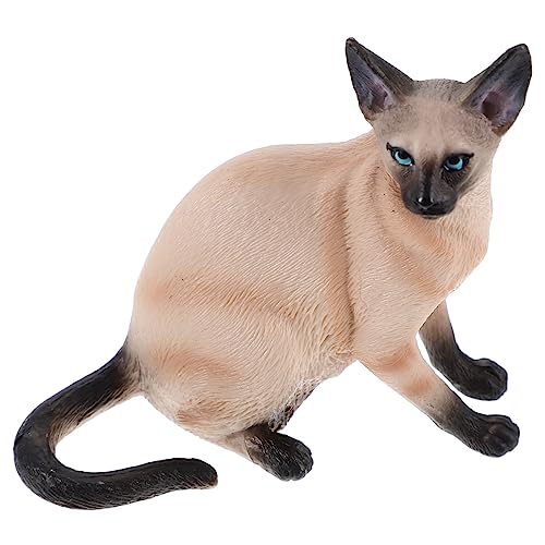 GRIRIW Künstliche Katze Realistische Katzenstatue Katzenstatue Gefälschte Katzendekoration Lebensechte Katzenfigur GRIRIW Künstliche Katze Realistische Katzenstatue Katzenstatue Gefälschte Katzendekoration Lebensechte Katzenfigur von GRIRIW