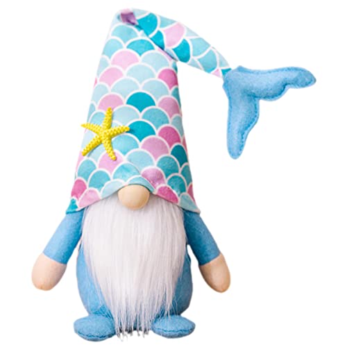 GRIRIW Meerjungfrau GNOME Puppe Für Mädchen Spielzeug GNOME Stofftier Strand Jungen Und Mädchen Puppe von GRIRIW