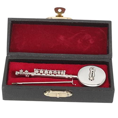 GRIRIW Miniatur-flöte Musikinstrument Mini-Set Für Partys Puppenhaus-Dekoration GRIRIW Miniatur-flöte Musikinstrument Mini-Set Für Partys Puppenhaus-Dekoration von GRIRIW
