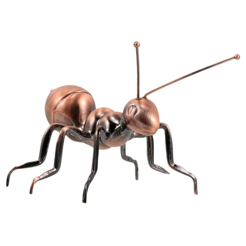 GRIRIW Niedliche Ameisenskulptur Aus Metall Im Retro Stil Ameisendekor Aus Metall Kleine Ornamente Gartenameisendekoration Metallameisenfigur Für Den Schreibtisch GRIRIW Niedliche Ameisenskulptur Aus Metall Im Retro Stil Ameisendekor Aus Metall Kleine Ornamente Gartenameisendekoration Metallameisenfigur Für Den Schreibtisch von GRIRIW
