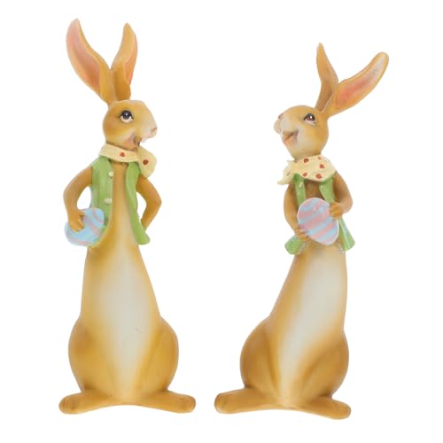 GRIRIW Niedliche Figur Für Ostern Harzstatue Dekoratives Ornament Für Und Hof GRIRIW Niedliche Figur Für Ostern Harzstatue Dekoratives Ornament Für Und Hof von GRIRIW
