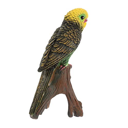 GRIRIW Papagei Figuren Decor Realistische Simulation Papagei Garten Dekoration Vogel Statue GRIRIW Papagei Figuren Decor Realistische Simulation Papagei Garten Dekoration Vogel Statue von GRIRIW
