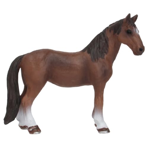 GRIRIW Pferde Modell aus Realistische Stute Figur für Pädagogisches Lernspielzeug Kognitiven Fähigkeiten Kreative Dekoration für Zuhause und Garten von GRIRIW