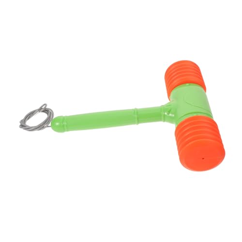 GRIRIW Poundspiel Hammer für Kleinkinder Kunststoff Mallet für Whacking Game Interaktives Familienspielzeug für Gesellige Runden Präzise Schläge Komfortabler Griff Orange von GRIRIW