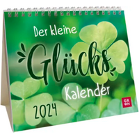 GROHVERLAG 4036442010365 Der kleine Glückskalender 2024 - Mini-Aufstellkalender GROHVERLAG 4036442010365 Der kleine Glückskalender 2024 - Mini-Aufstellkalender von GROH Verlag