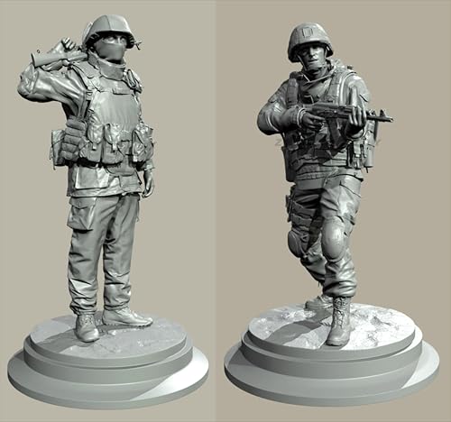 GROKEM 1/35 European Commando Soldier Resin Soldier Kit Unbemalt und unmontiert Figur Resin Model Kit //i7E9v19 von GROKEM
