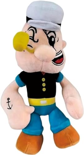 Plüschfigur Popeye der Seemann, 32 cm, geeignet für alle Altersgruppen + 0 Monate von GRUPO MOYA