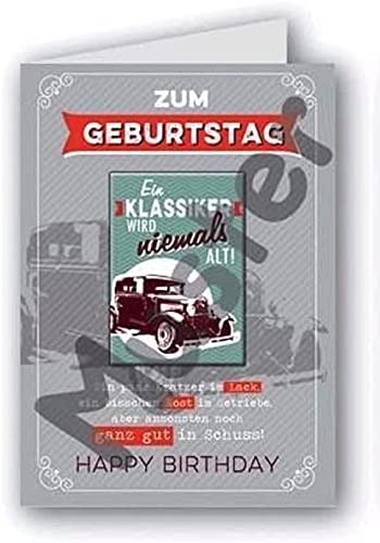 Geburtstagskarte - 15 - Ein Klassiker wird niemals alt! Geburtstagskarte - 15 - Ein Klassiker wird niemals alt! von GRUSS & CO