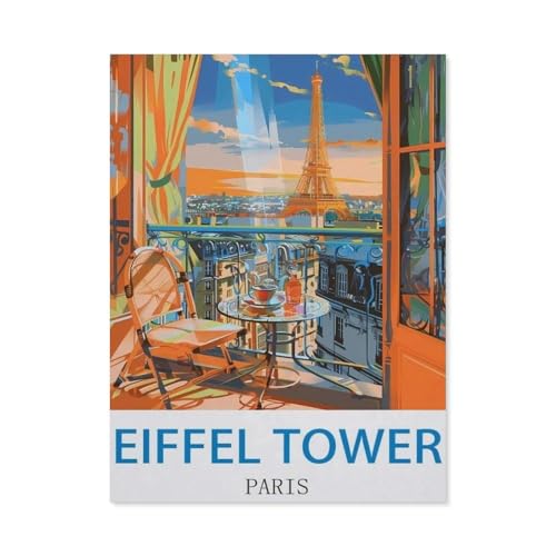 1000 Stück，Eiffelturm, Paris, Frankreich，Puzzle Für Erwachsene Lernspielzeug Für Kinder Kreative Spiele Unterhaltung Holz Puzzles Home Decor（75x50cm）-P9 von GSBRSNTS